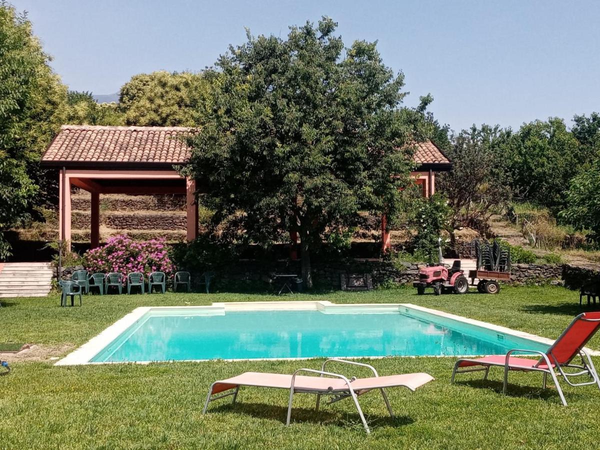 La Rocca Della Rosa Villa Zafferana Etnea Exterior foto